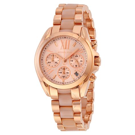 michael kors rose gold woman watches|mk rose gold watch sale.